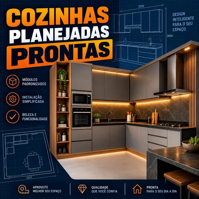 Cozinhas Planejadas Prontas