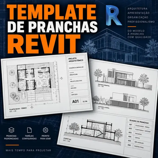 Template de Pranchas Revit