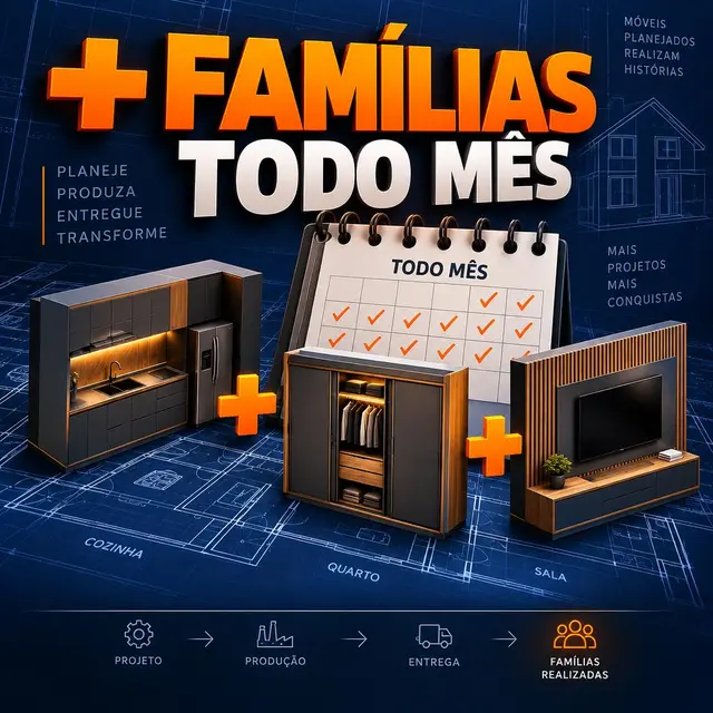 + Famílias Todo Mês